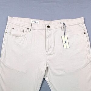 NWT Onward Reserve 5 Pocket Pants Khaki Straight Chino Microfiber Size 40x30